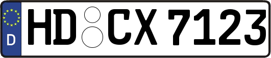 HD-CX7123