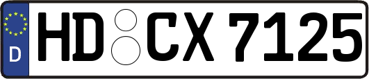 HD-CX7125