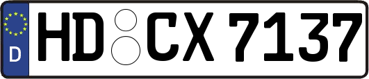 HD-CX7137
