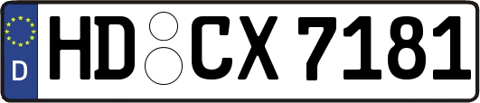 HD-CX7181