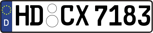 HD-CX7183