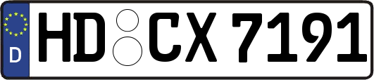 HD-CX7191