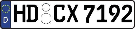 HD-CX7192