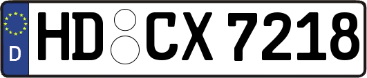 HD-CX7218