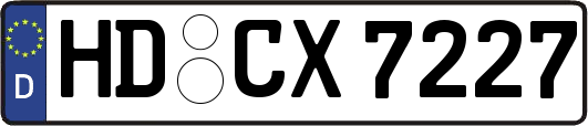 HD-CX7227