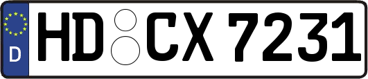 HD-CX7231