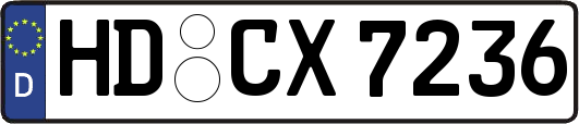 HD-CX7236