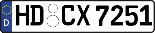 HD-CX7251