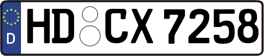 HD-CX7258