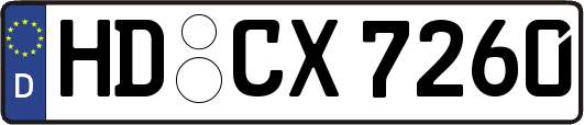 HD-CX7260