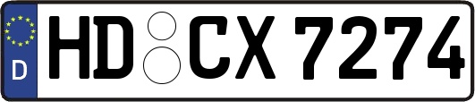HD-CX7274