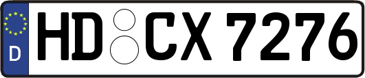HD-CX7276