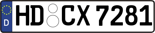 HD-CX7281
