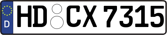 HD-CX7315