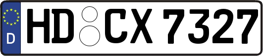 HD-CX7327