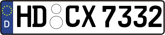 HD-CX7332