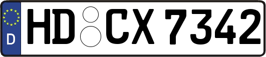 HD-CX7342