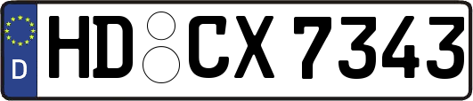 HD-CX7343