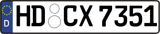 HD-CX7351