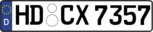 HD-CX7357
