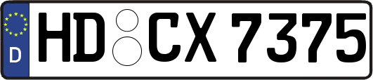 HD-CX7375