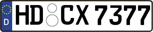 HD-CX7377