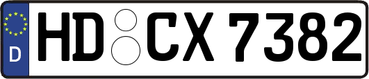 HD-CX7382