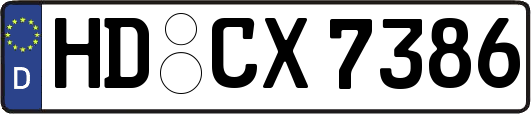 HD-CX7386