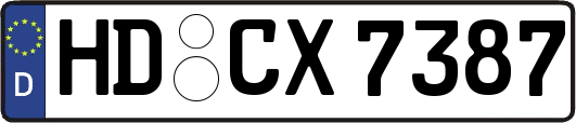 HD-CX7387