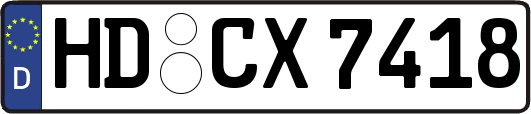 HD-CX7418