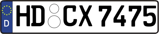 HD-CX7475