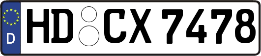 HD-CX7478