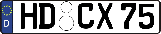 HD-CX75