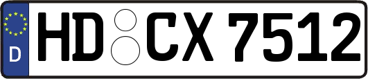 HD-CX7512