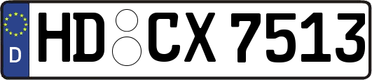 HD-CX7513
