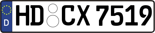 HD-CX7519