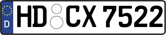 HD-CX7522