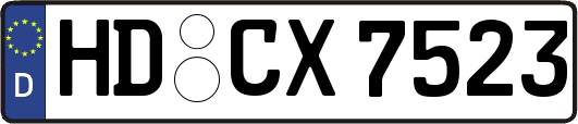 HD-CX7523