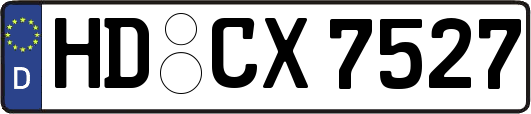 HD-CX7527