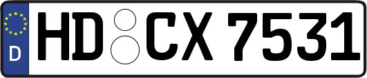 HD-CX7531