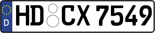 HD-CX7549