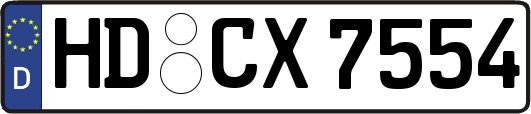 HD-CX7554