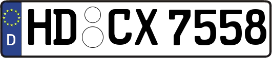HD-CX7558