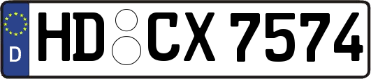 HD-CX7574