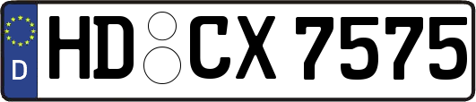 HD-CX7575
