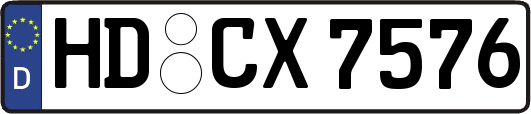 HD-CX7576