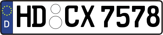 HD-CX7578