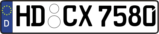 HD-CX7580