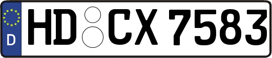 HD-CX7583