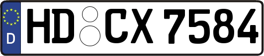 HD-CX7584